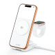 2. Tech-Protect A56 3in1 MagSafe 25W QI2.2 Wireless Charger + USB-C / USB-C Cable 100cm - White