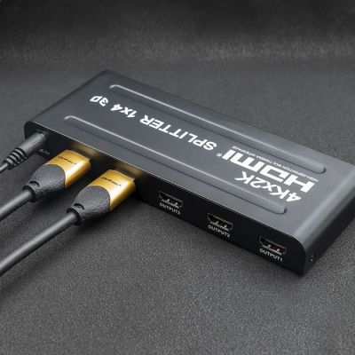 9. QOLTEC SPLITTER 4XHDMI 4KX2K | 3.4GB/S