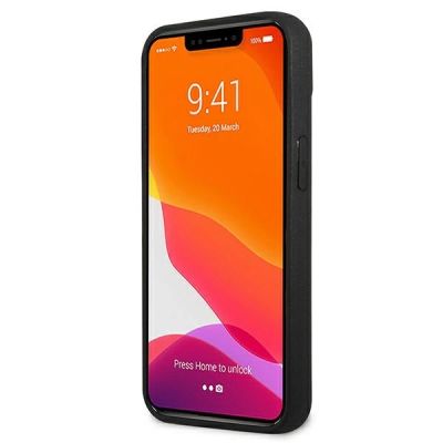 5. Ferrari FEHCP13SFCABK iPhone 13 mini 5.4" black/black hardcase On Track Real Carbon