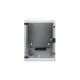 17. Wall-mounted network cabinet 10" 9U rack 312x300, glass door, gray, undivided, assembled, 30kg