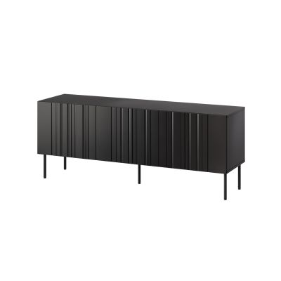 ISLA TV cabinet 150.5x40x60 black matt