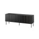 ISLA TV cabinet 150.5x40x60 black matt