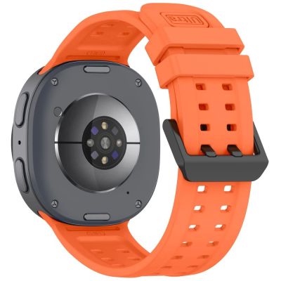 2. Tech-Protect Silicone Air Strap for Samsung Galaxy Watch 40/44/46 mm - Orange