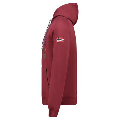 3. Geographical Norway DB 100 M sweatshirt WZ3006H/GN-Burgundy
