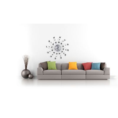4. Esperanza Geneva EHC004 wall clock (silver)
