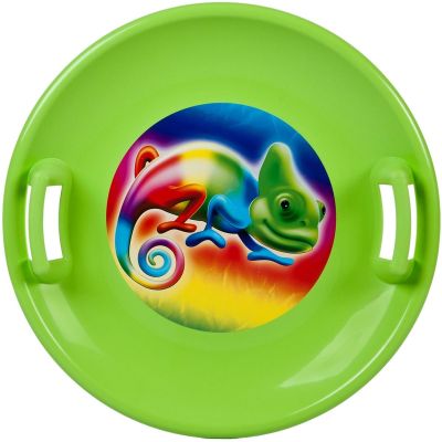 5. UFO Snow Saucer Sled GREEN R.M