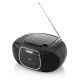 6. JVC RC-E561B-DAB Boombox radio player black