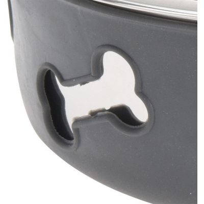 10. DOG AND CAT BOWL STAINLESS STEEL 21x7CM