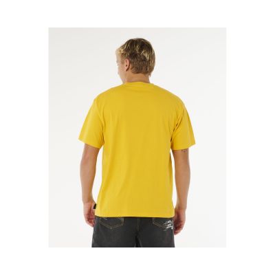3. RIP CURL Inner Visions Rotten Sun Tee Yellow
