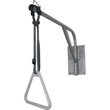 Boom with triangular handle