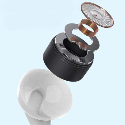 4. Dudao X3+ in-ear headphones, wired, 3.5mm minijack - white