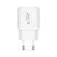 4. Tech-Protect NCA20 PD 20W QC3.0 USB-A / USB-C Wall Charger - White