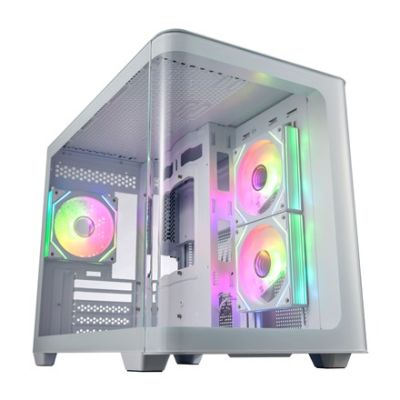 17. FSP Geh Mini S380-WA Micro-ATX/Mini-ITX case oN White retail
