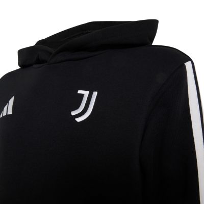 4. adidas Juventus Turin Hoodie for kids black KF9867
