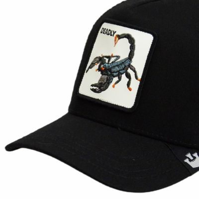 6. Goorin Bros. The Deadliest Scorpion Trucker Cap - 101-1687-BLK
