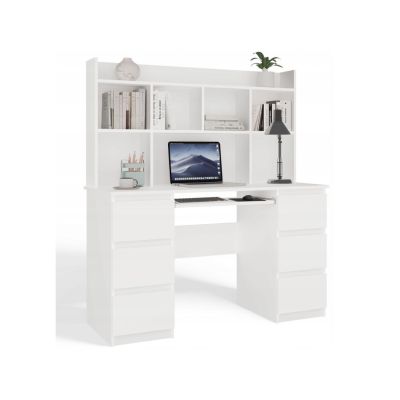 KUBA DESK SET + WHITE EXTENSION