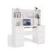 KUBA DESK SET + WHITE EXTENSION