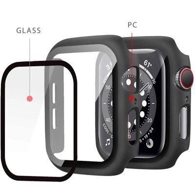 4. Tech-Protect Defense360 Case for Apple Watch 7 / 8 / 9 (45mm) - Transparent