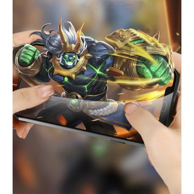 16. Wozinsky Magnetic Cam Slider Case Full Body Cover built-in front glass lens rotector for Huawei P40 black