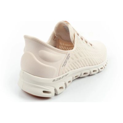 4. Skechers Glide-Step women's sneakers comfortable ecru slip-ins
