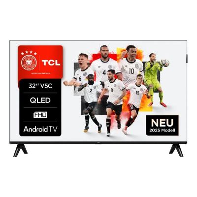 14. TCL 32V5C QLED 32'' Full HD Android TV Dolby Digital Plus DVB-T2 Black