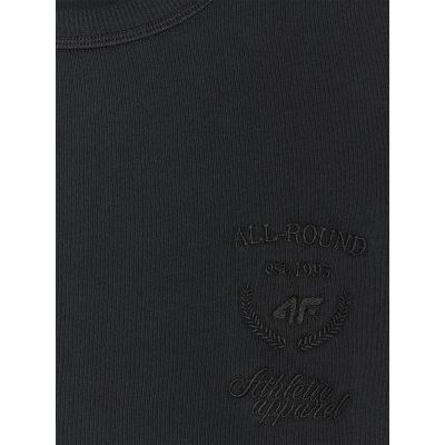 6. Women's oversize printed T-shirt 4F 4FRSS25TTSHF2979-20S