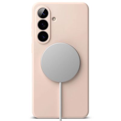 4. Ringke Silicone MagSafe Case for Samsung Galaxy S26+ - Pink