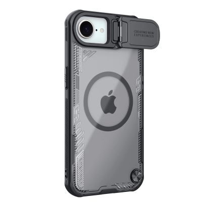 Nillkin Iceblade Prop Magnetic Case with Lens Cover and Stand for iPhone 16e / 17e - Black