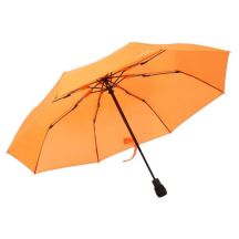 EuroSCHIRM light trek automatic Orange Fiberglass Polyester Compact Rain Umbrella