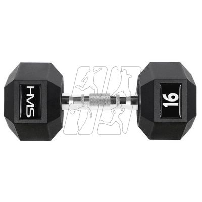 8. HMS HEX PRO 16 kg dumbbell