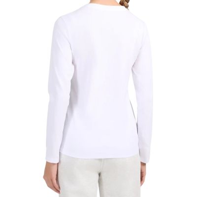 4. Women’s 4F F639 Long-Sleeve T-Shirt, White 4FWMM00TLONF639 10S