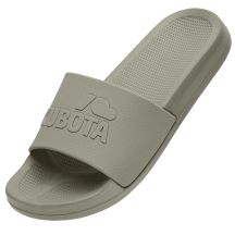 Kubota basic plain beige pool flip-flops K25SS-101-001-03-1