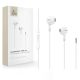 Tech-Protect Ultraboost Core G4 Mini Jack Wired Headphones - White