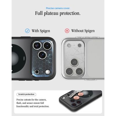 7. Spigen Ultra Hybrid MagSafe Case for iPhone 18 Pro / 17 Pro - Black