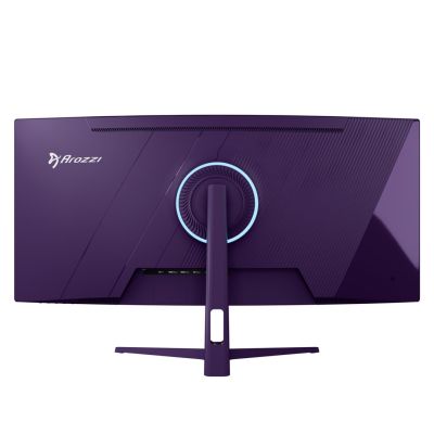 4. Arozzi Nova 34” Curved Computer Monitor 86.4 cm (34") 3440 x 1440 px 4K Ultra HD LED Purple