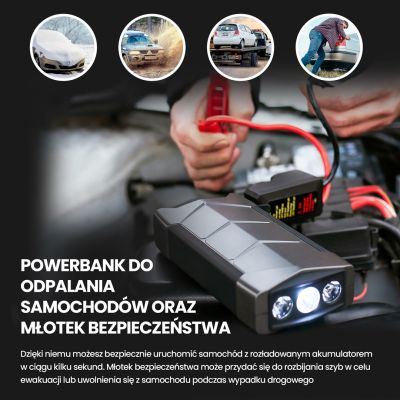 17. Extralink Jump Starter Max 7 Powerbank