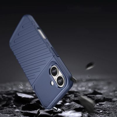 3. Thunder Case for iPhone 16 Silicone Case - Blue
