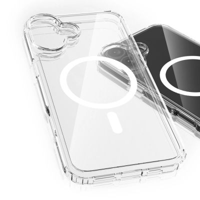 4. 3mk Armor MagCase for iPhone 16 - transparent
