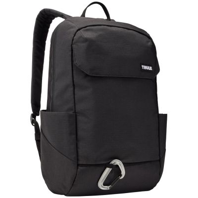 14. Thule Lithos TLBP216 - Black Backpack Hiking Backpack Black Polyester