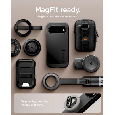 13. Spigen Tough Armor Mag MagSafe case for Google Pixel 11 - black