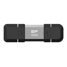 Silicon Power SP128GBUC3C51V1S USB Flash Drive 128GB USB Type-A / USB Type-C 3.2 Gen 1 (3.1 Gen 1) Black, Silver