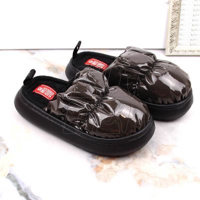 6. Home slippers metallic Big Star W INT1910 black