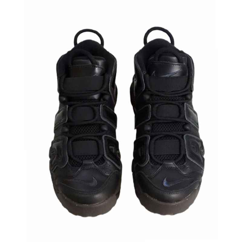 5. Nike Air More Uptempo Women's Sports Shoes Black Dark Brown - DV1137-001