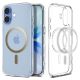 Spigen Ultra Hybrid MagSafe Case for iPhone 17 - Transparent Gold