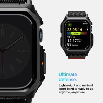 10. Spigen Lite Fit "PRO" Strap for Apple Watch 10 42mm - Black