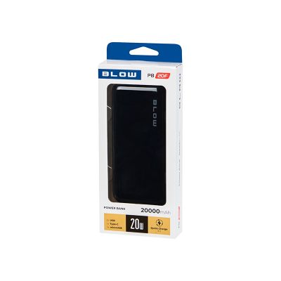 5. BLOW POWER BANK 20000MAH PD 20W BLACK PB20F