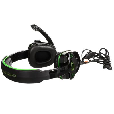 3. Esperanza EGH310G headphones (black, green)