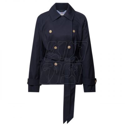 Tommy Hilfiger Cotton Trench Coat W WW0WW38430