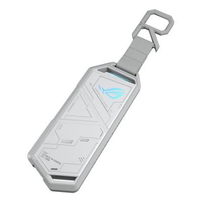 25. ASUS ROG STRIX ARION White Hard Drive Enclosure