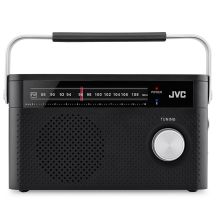 JVC Portable Radio RA-E315B Black